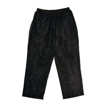 Black pants on a white background